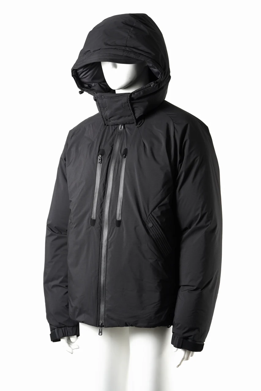 F/CE. x NANGA FT DETACHABLE HOODIE BOMBER JACKET (BLACK) - Image 4