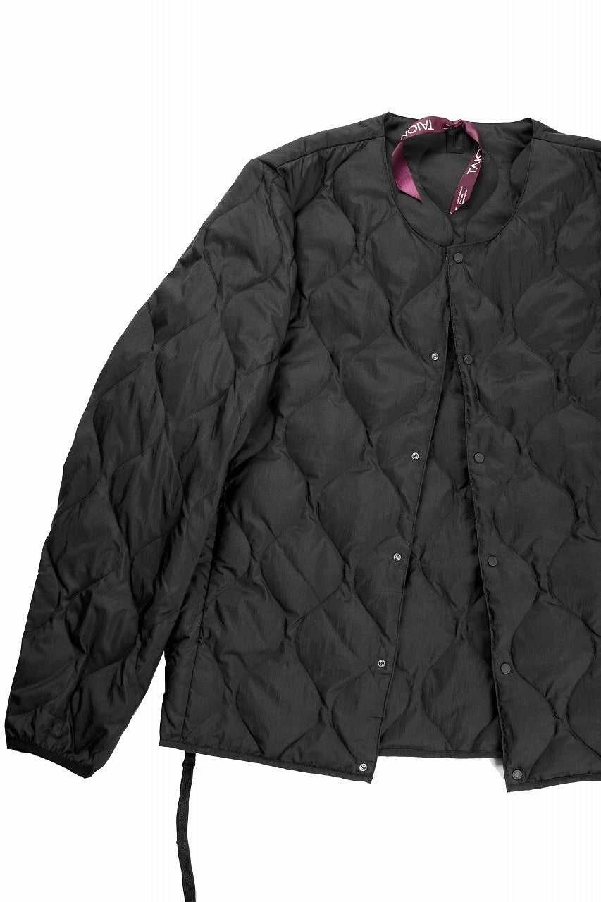 F/CE. x TAION® PACKABLE INNER DOWN JACKET (BLACK) - Image 14
