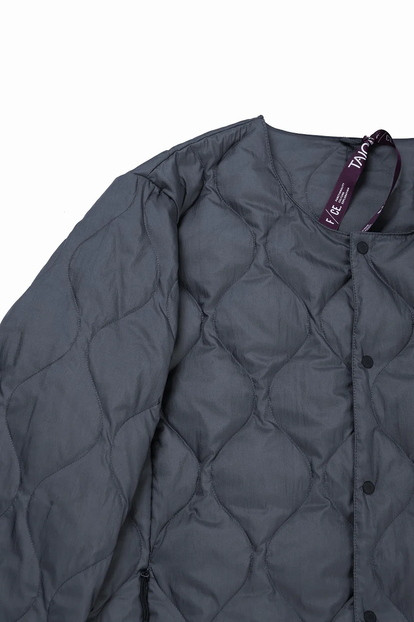 F/CE. x TAION® PACKABLE INNER DOWN JACKET (GRAY) - Image 5