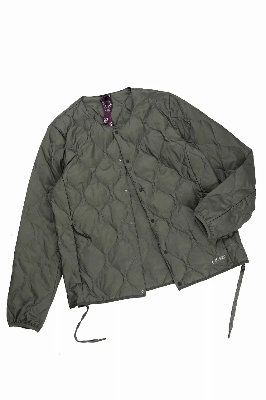 F/CE. x TAION® PACKABLE INNER DOWN JACKET (OLIVE GRAY) - Image 3