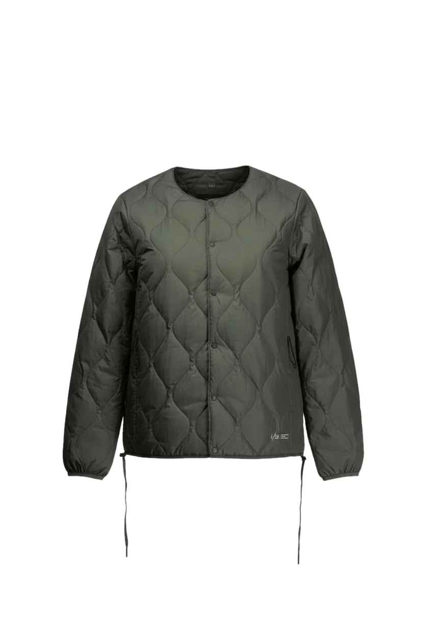 F/CE. x TAION® PACKABLE INNER DOWN JACKET (OLIVE GRAY) - Image 4