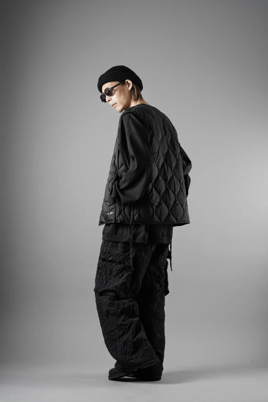 F/CE. x TAION® PACKABLE INNER DOWN VEST (BLACK) - Image 21
