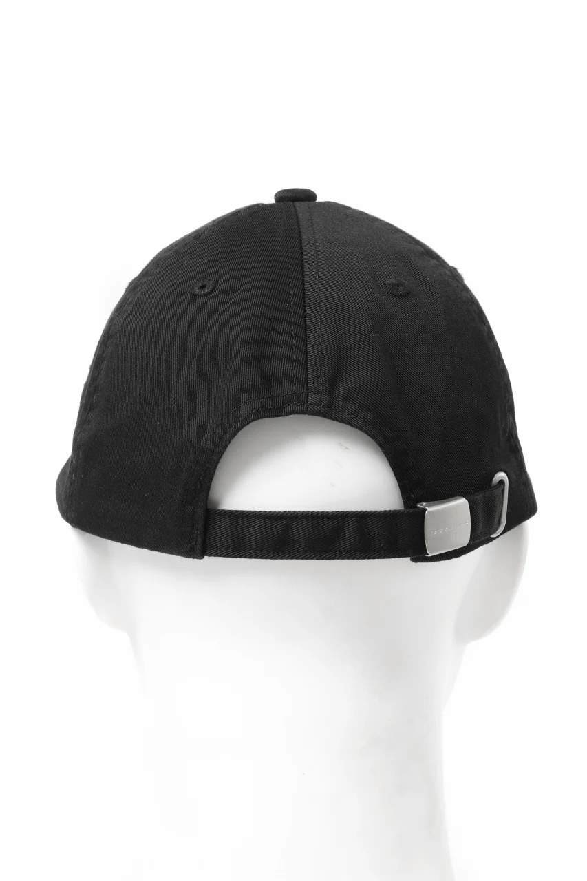Feng Chen Wang BLACK AND GREY PHOENIX EMBROIDERED CANVAS CAP (BLACK) - Image 6