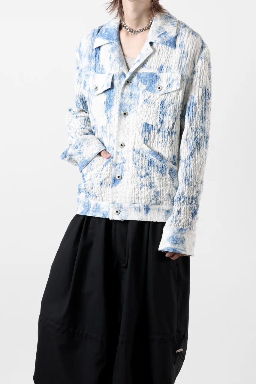 Feng Chen Wang BLUE AND WHITE JACKET (BLUE/WHITE) - Image 13