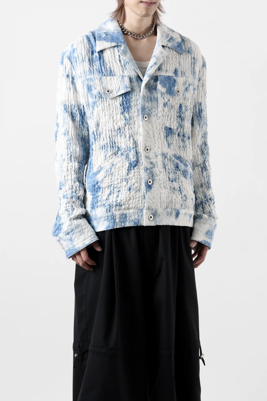 Feng Chen Wang BLUE AND WHITE JACKET (BLUE/WHITE) - Image 17