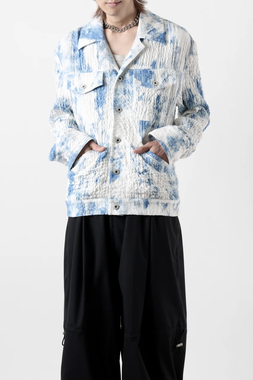Feng Chen Wang BLUE AND WHITE JACKET (BLUE/WHITE) - Image 18