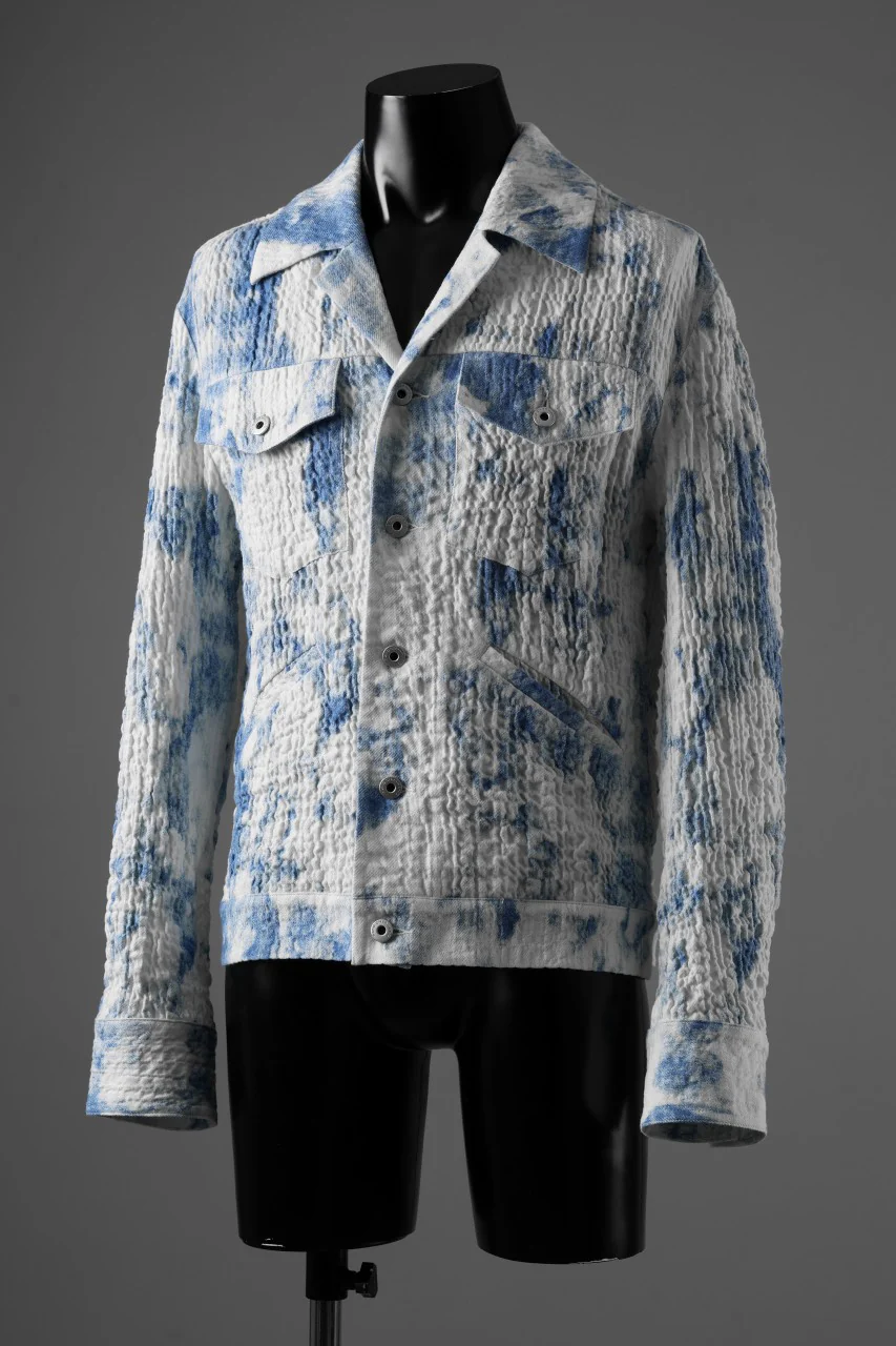 Feng Chen Wang BLUE AND WHITE JACKET (BLUE/WHITE) - Image 2