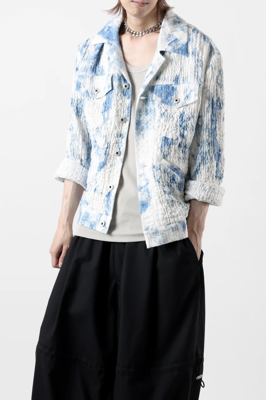 Feng Chen Wang BLUE AND WHITE JACKET (BLUE/WHITE) - Image 22