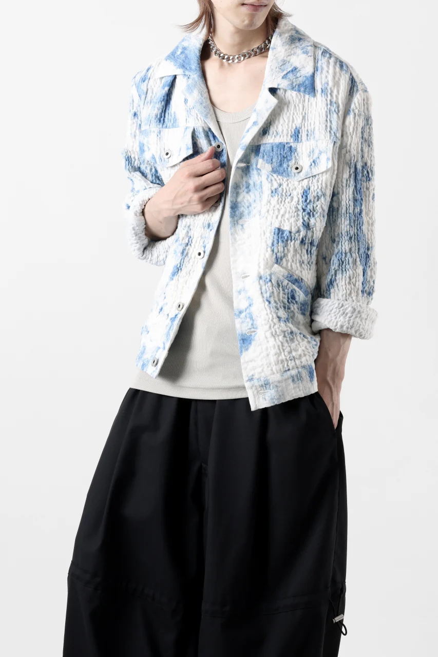 Feng Chen Wang BLUE AND WHITE JACKET (BLUE/WHITE) - Image 23