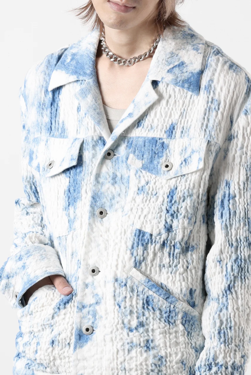Feng Chen Wang BLUE AND WHITE JACKET (BLUE/WHITE) - Image 38