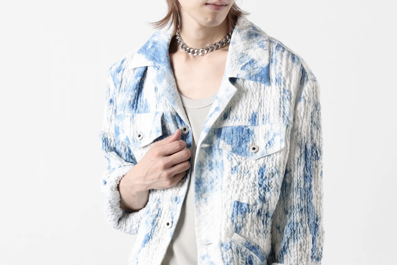 Feng Chen Wang BLUE AND WHITE JACKET (BLUE/WHITE) - Image 47