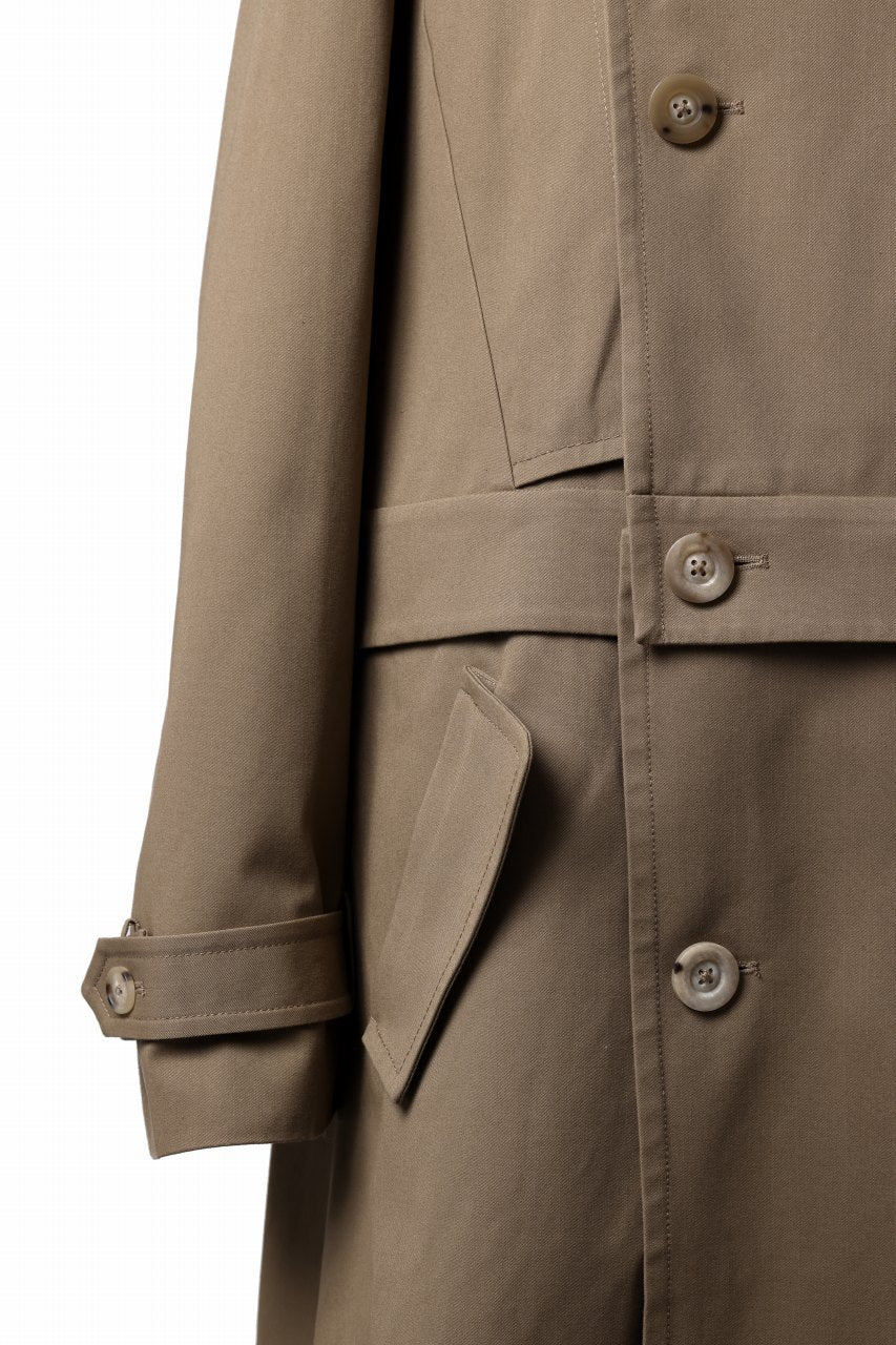 Feng Chen Wang DETACHABLE TRENCH COAT (KHAKI) - Image 20