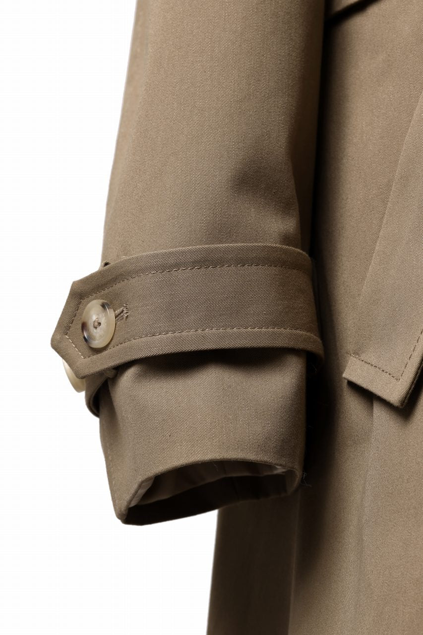Feng Chen Wang DETACHABLE TRENCH COAT (KHAKI) - Image 21