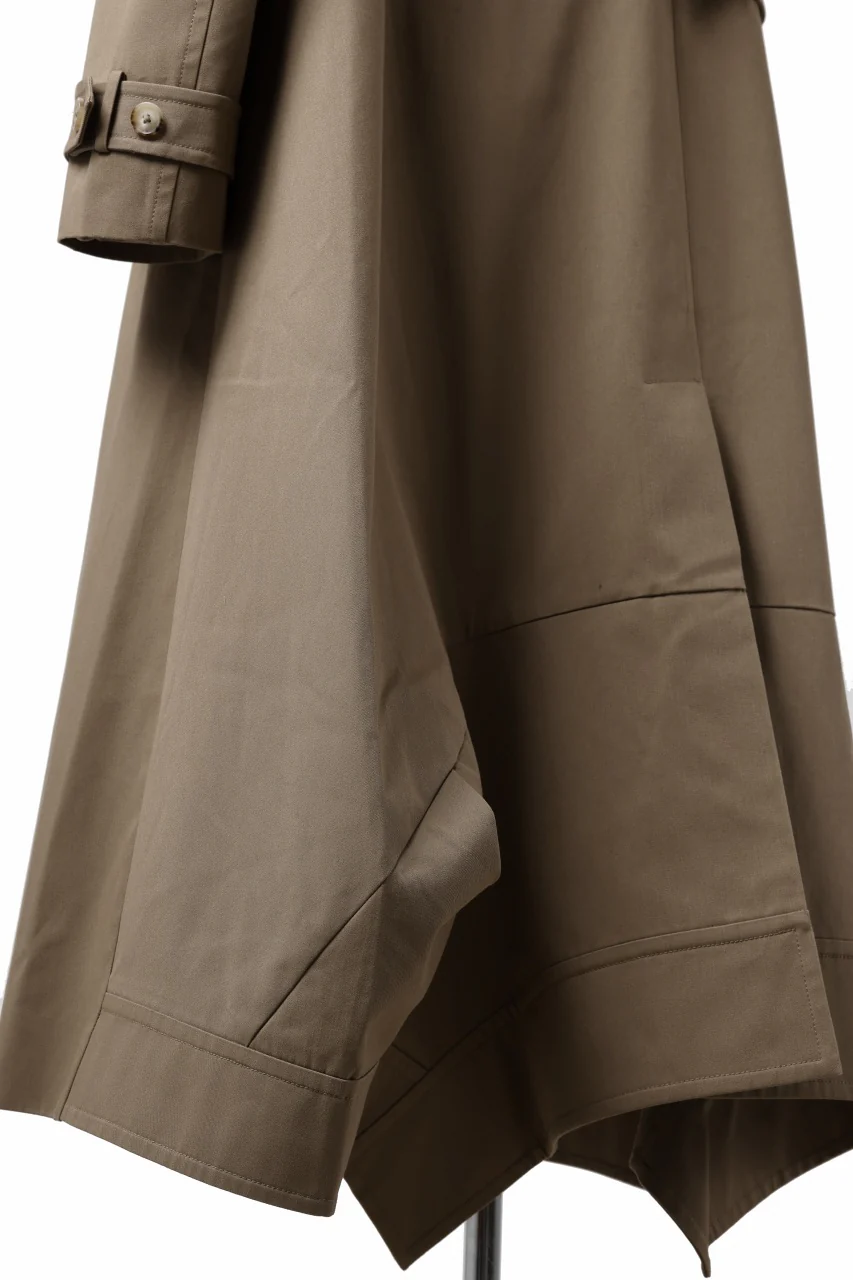 Feng Chen Wang DETACHABLE TRENCH COAT (KHAKI) - Image 27