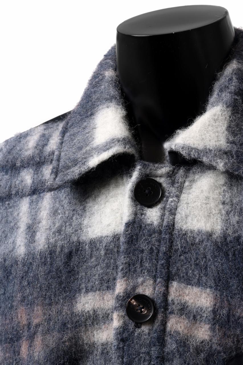 Feng Chen Wang FLANNEL SHIRT WITH QUILT PHOENIX (NAVY) - Image 13