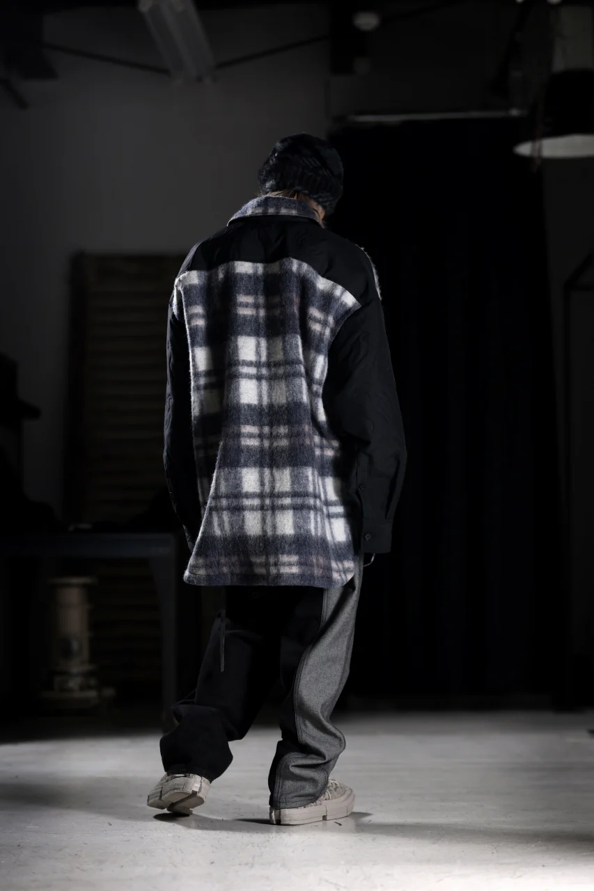 Feng Chen Wang FLANNEL SHIRT WITH QUILT PHOENIX (NAVY) - Image 21