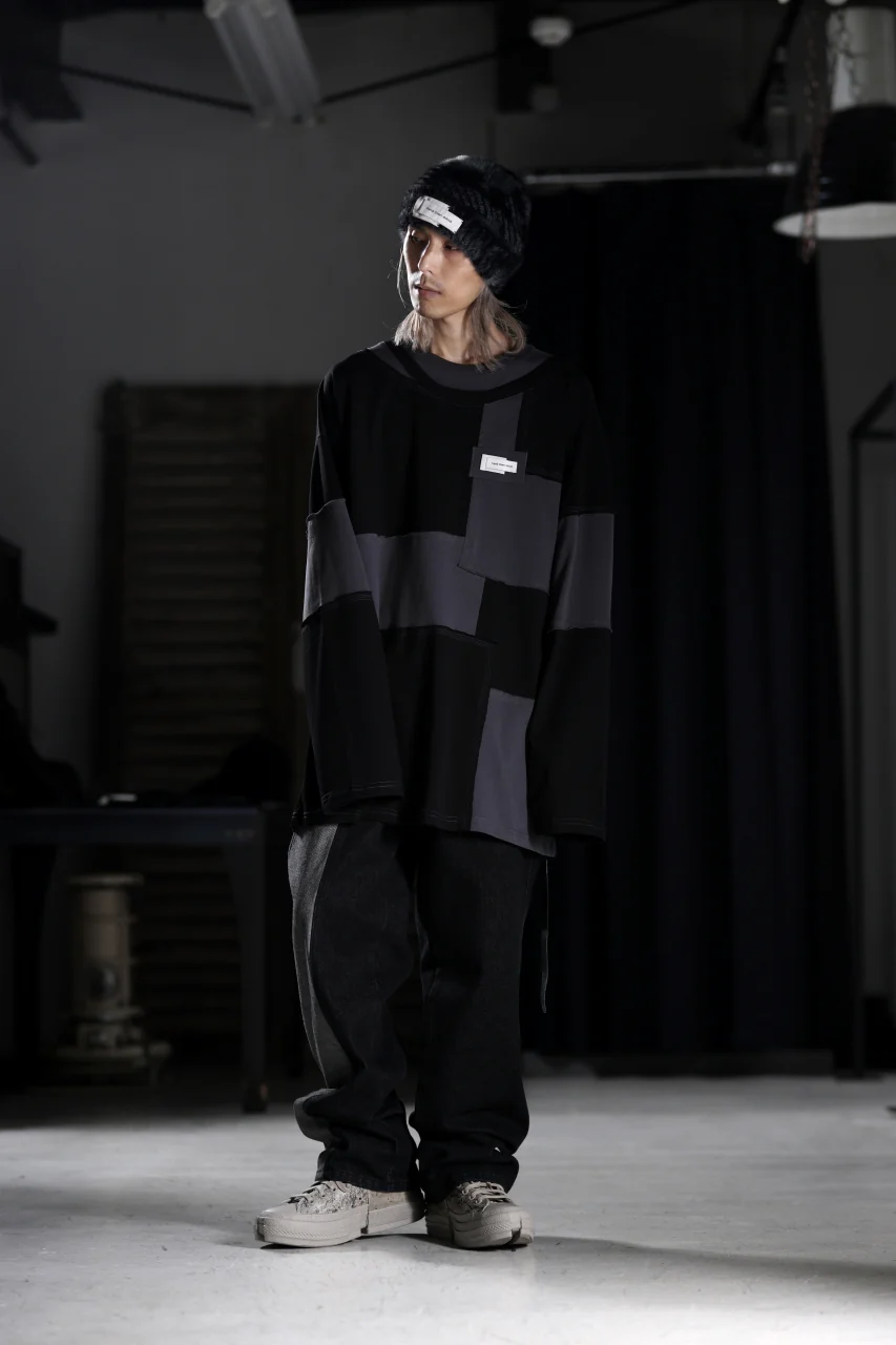 Feng Chen Wang INSIDE-OUT JEANS TROUSERS (BLACK) - Image 28