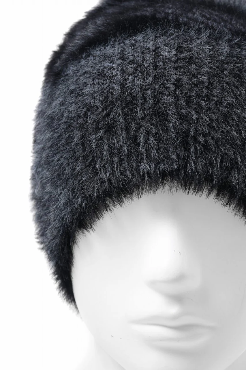 Feng Chen Wang LANDSCAPE PAINTING JACQUARD BEANIE (BLACK/GREY) - Image 11