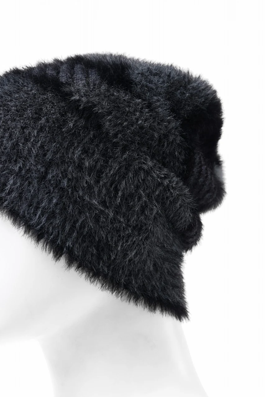 Feng Chen Wang LANDSCAPE PAINTING JACQUARD BEANIE (BLACK/GREY) - Image 12