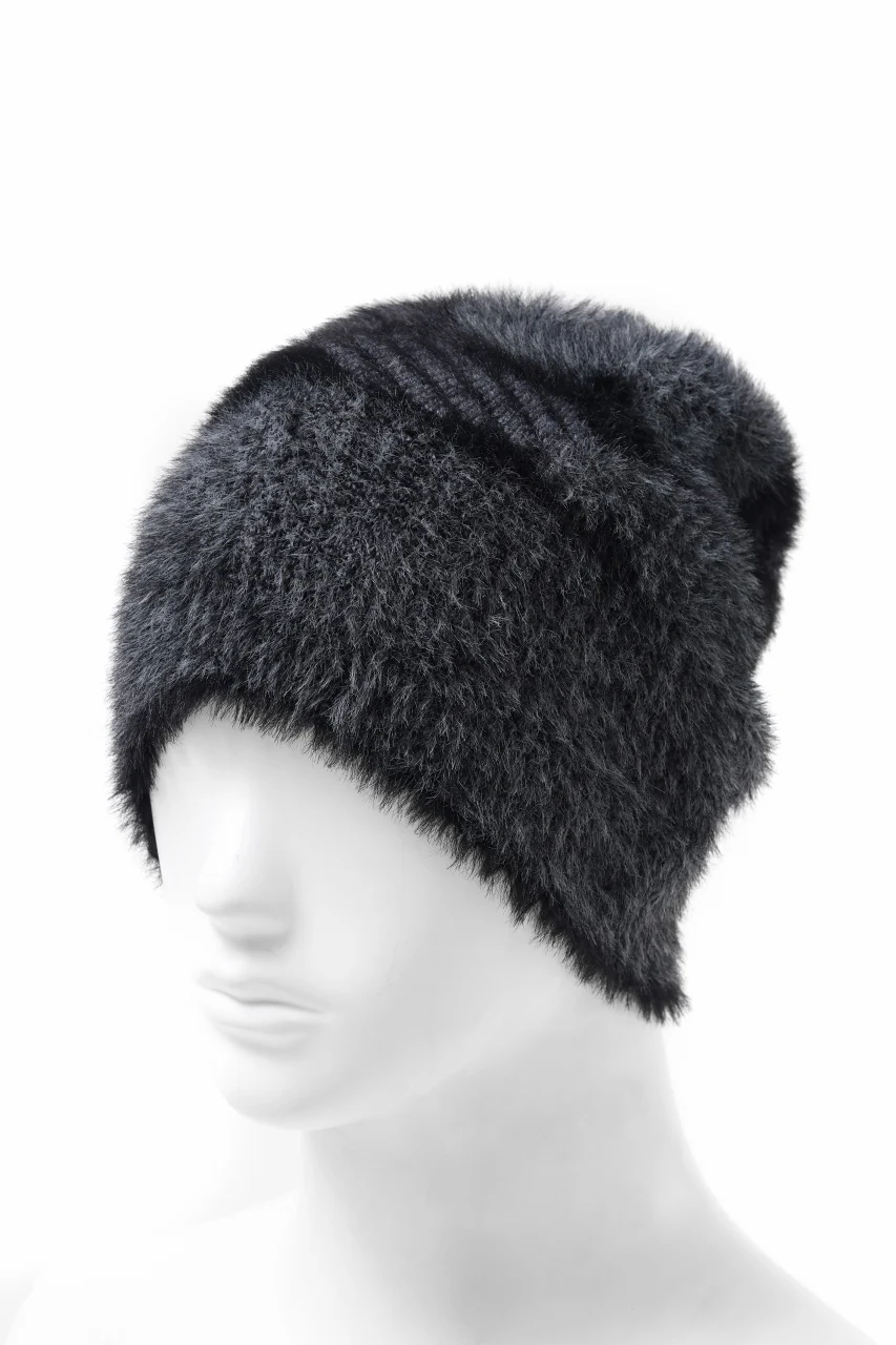 Feng Chen Wang LANDSCAPE PAINTING JACQUARD BEANIE (BLACK/GREY) - Image 3