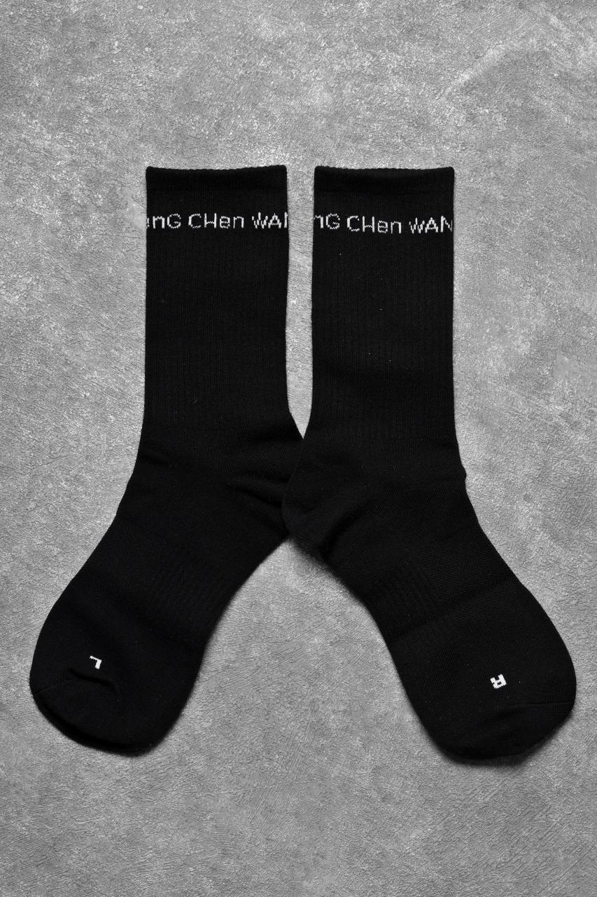 Feng Chen Wang LOGO SOCKS (BLACK) - Image 3