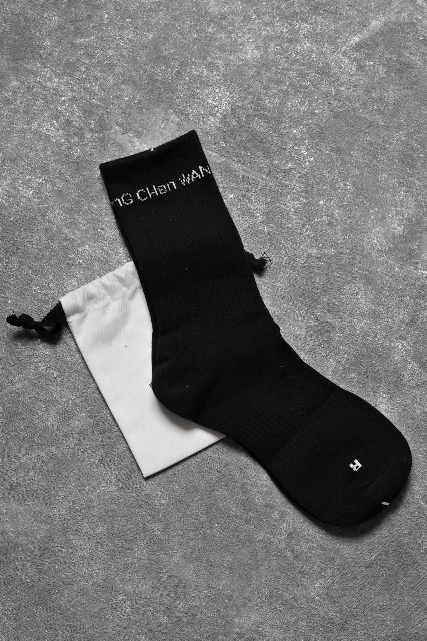 Feng Chen Wang LOGO SOCKS (BLACK) - Image 4