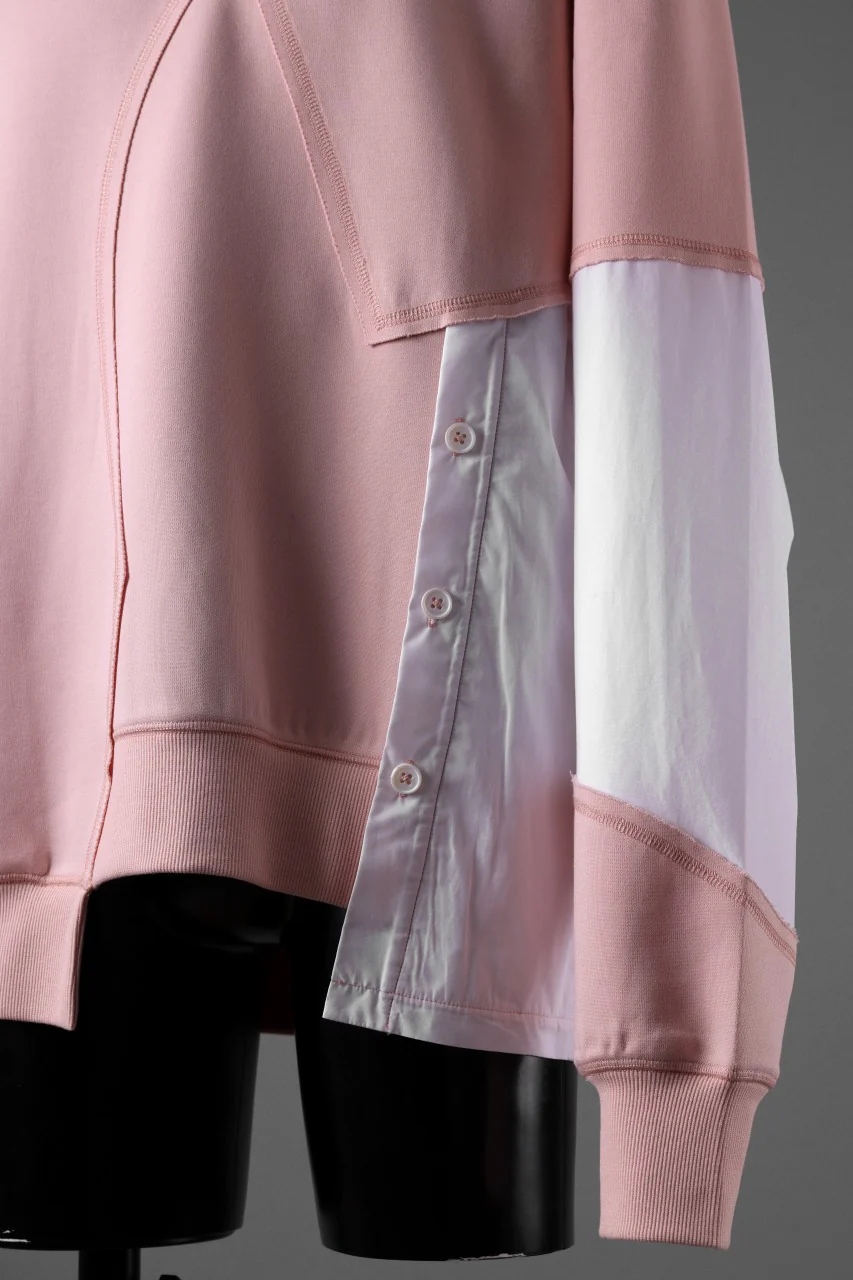 Feng Chen Wang MULTIPLE PANELLED SWEATER (PINK) - Image 22