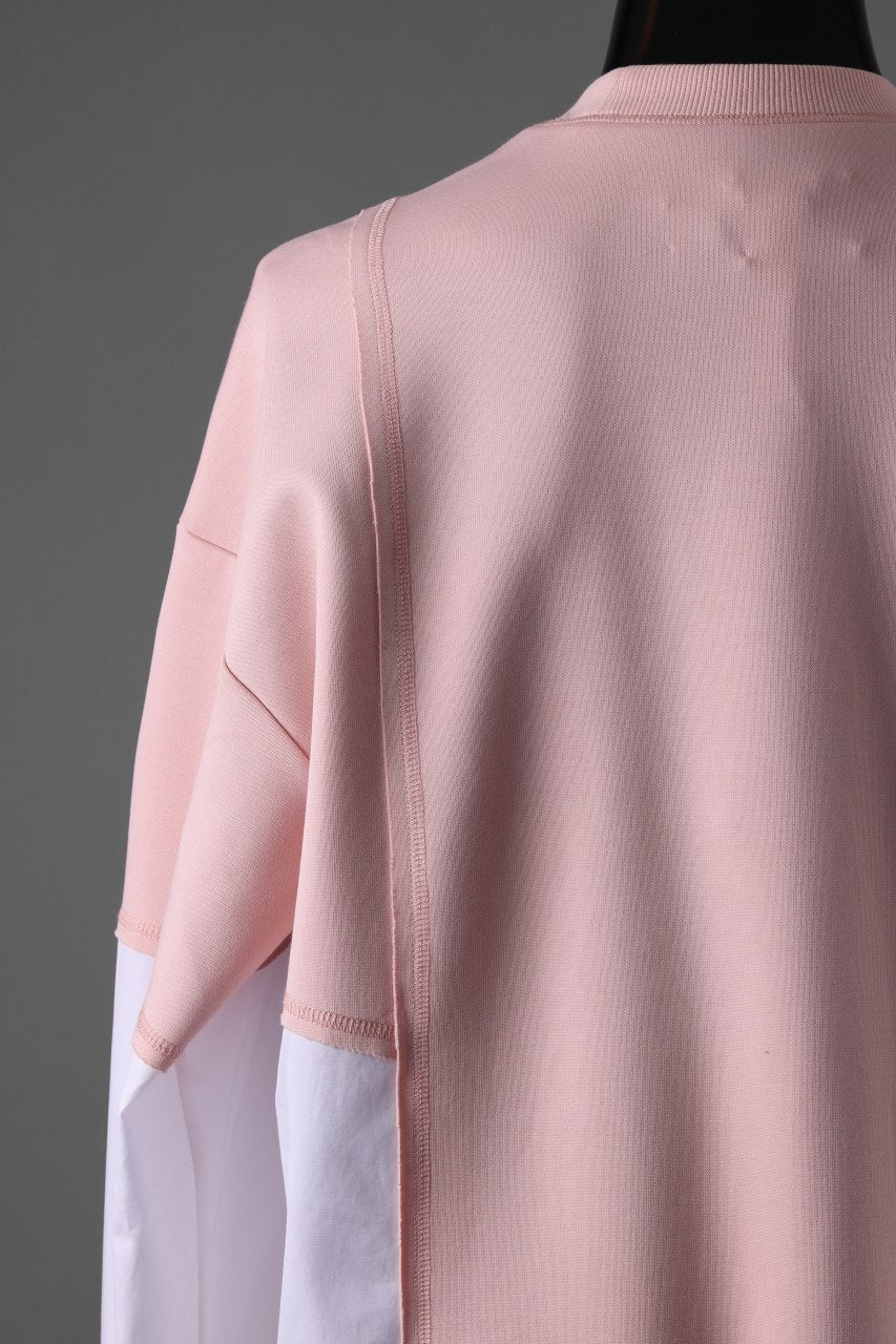 Feng Chen Wang MULTIPLE PANELLED SWEATER (PINK) - Image 23