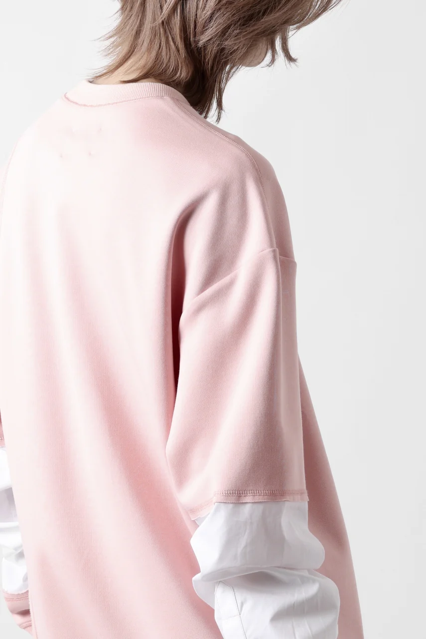 Feng Chen Wang MULTIPLE PANELLED SWEATER (PINK) - Image 31
