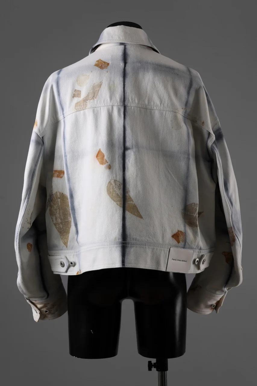 Feng Chen Wang NATURAL PLANT DYE JACKET (BLACK/WHITE) - Image 20
