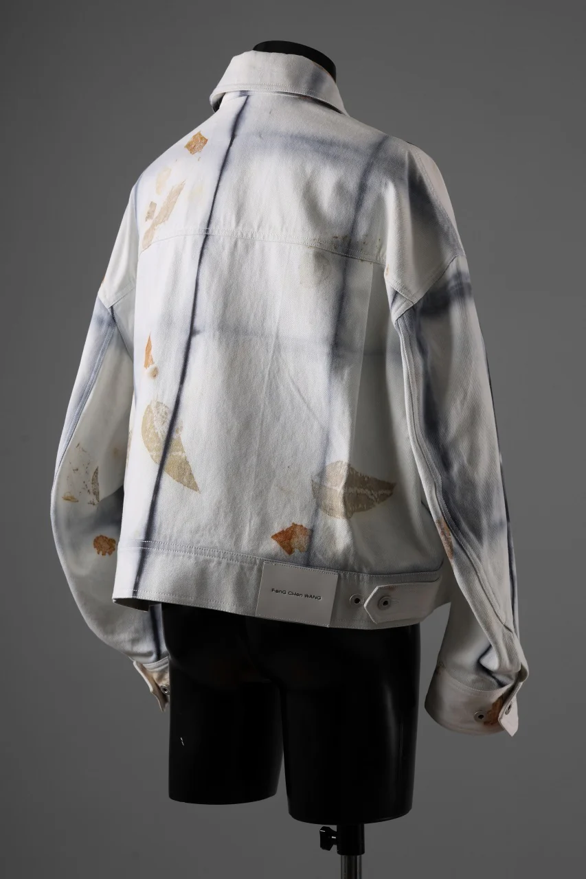 Feng Chen Wang NATURAL PLANT DYE JACKET (BLACK/WHITE) - Image 21