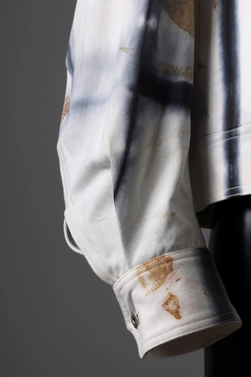 Feng Chen Wang NATURAL PLANT DYE JACKET (BLACK/WHITE) - Image 26