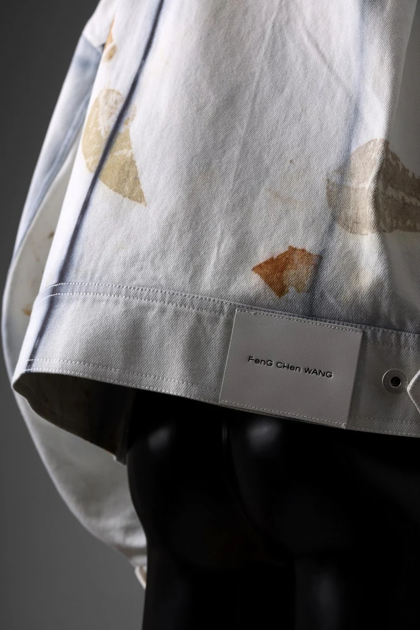Feng Chen Wang NATURAL PLANT DYE JACKET (BLACK/WHITE) - Image 32
