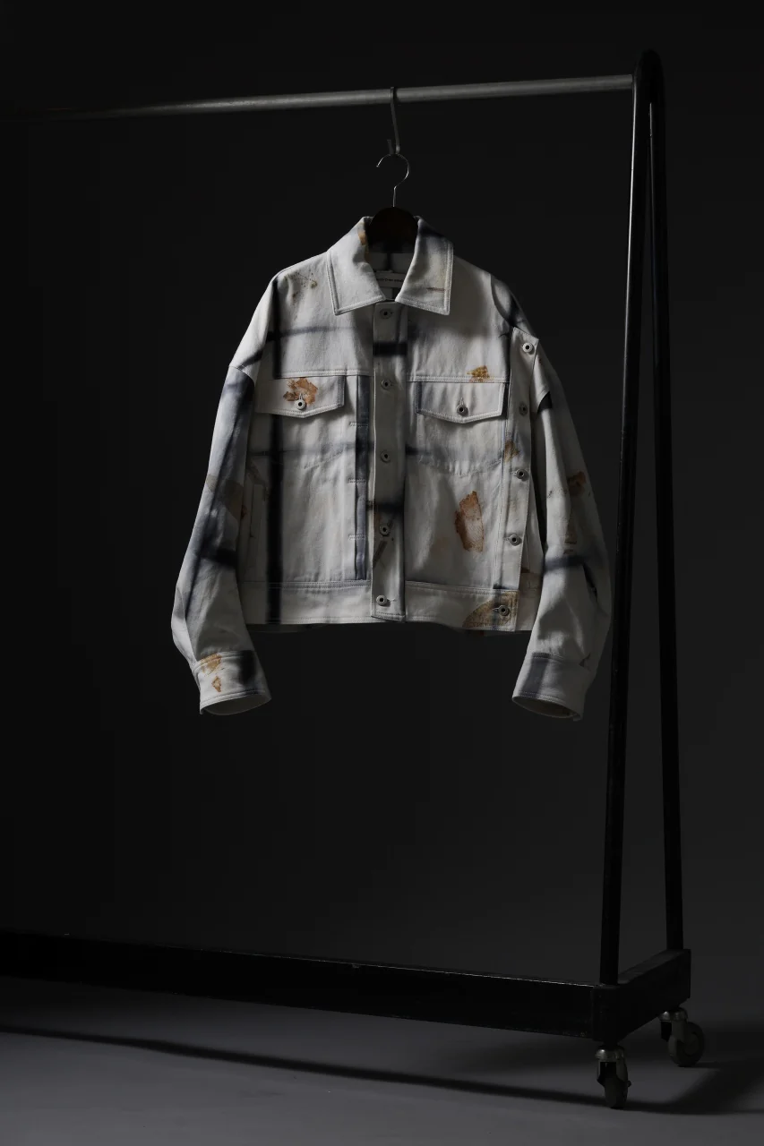 Feng Chen Wang NATURAL PLANT DYE JACKET (BLACK/WHITE) - Image 37
