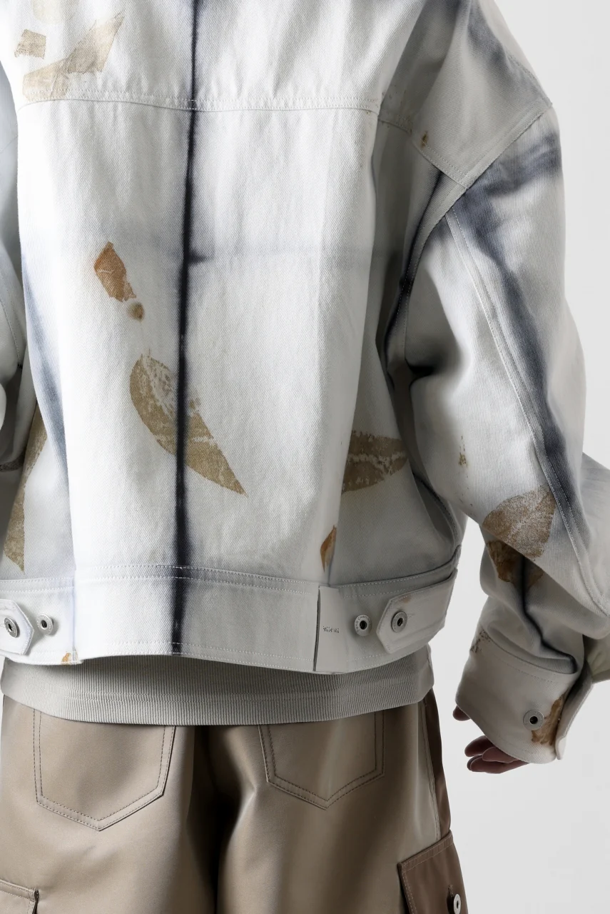 Feng Chen Wang NATURAL PLANT DYE JACKET (BLACK/WHITE) - Image 50