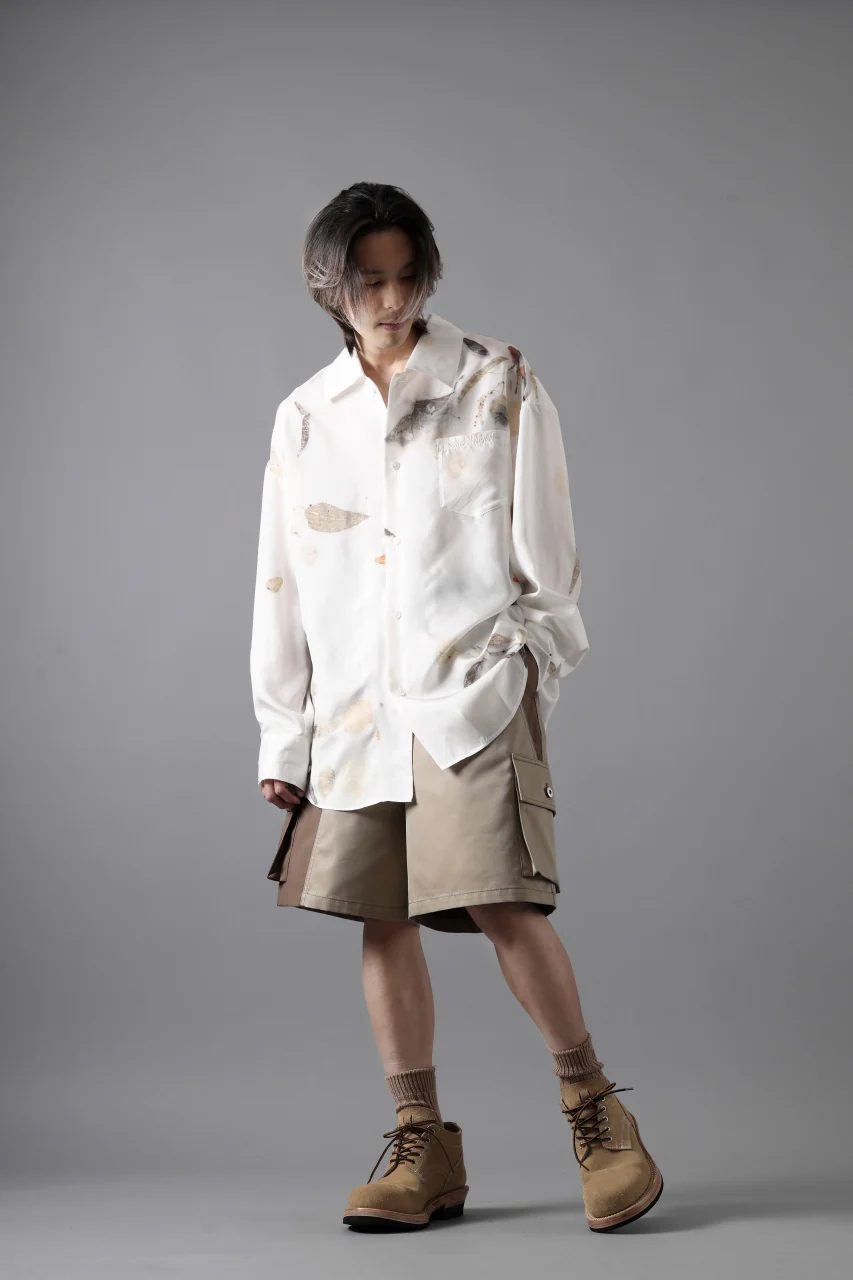 Feng Chen Wang NATURAL PLANT DYE SHIRT (WHITE) - Image 13