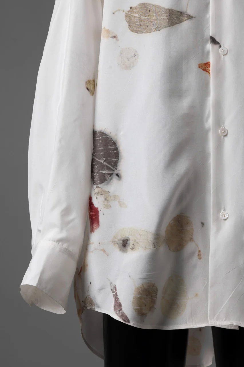 Feng Chen Wang NATURAL PLANT DYE SHIRT (WHITE) - Image 6