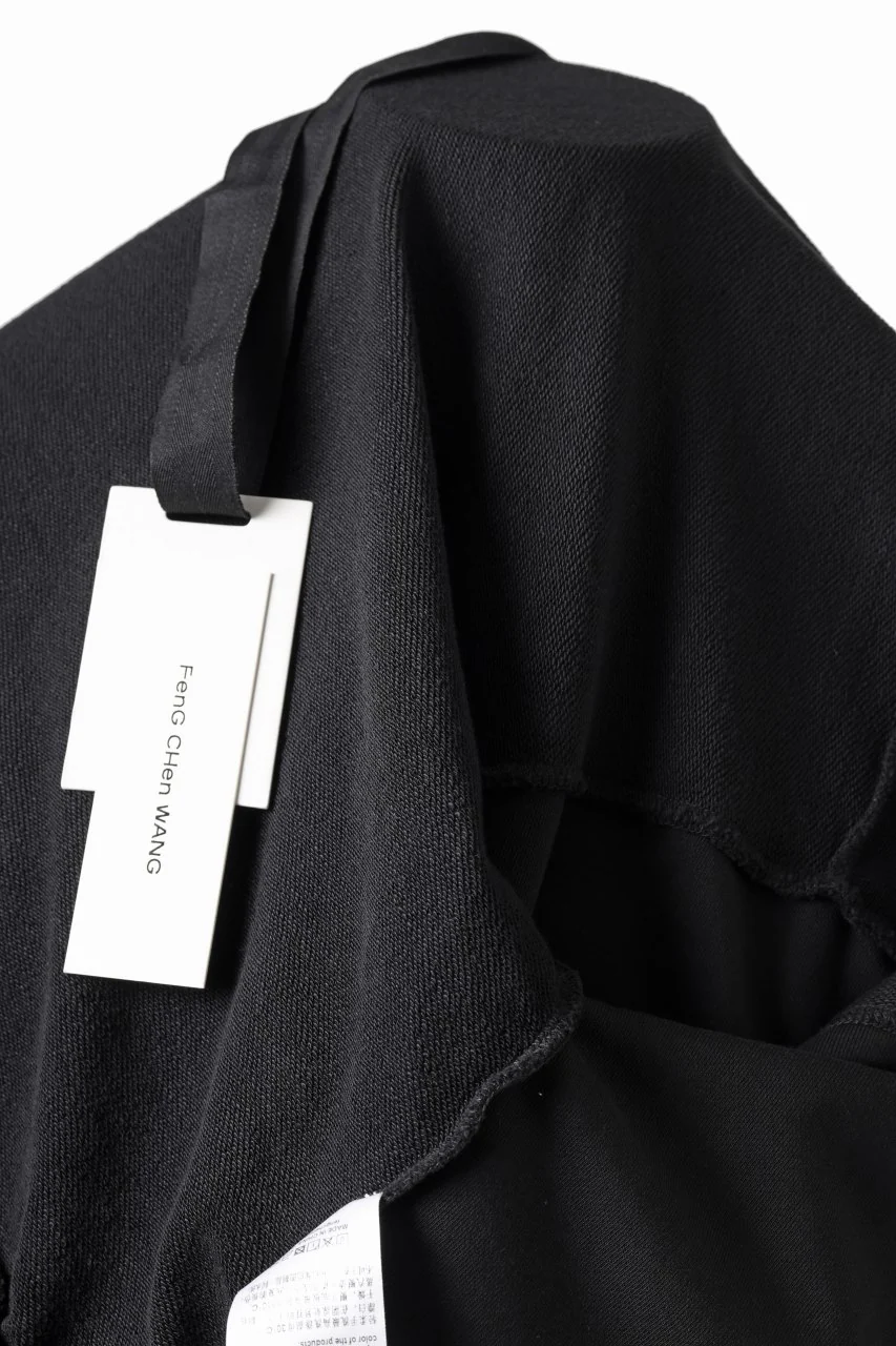 Feng Chen Wang PANELLED FULL ZIP HOODIE (BLACK) - Image 33