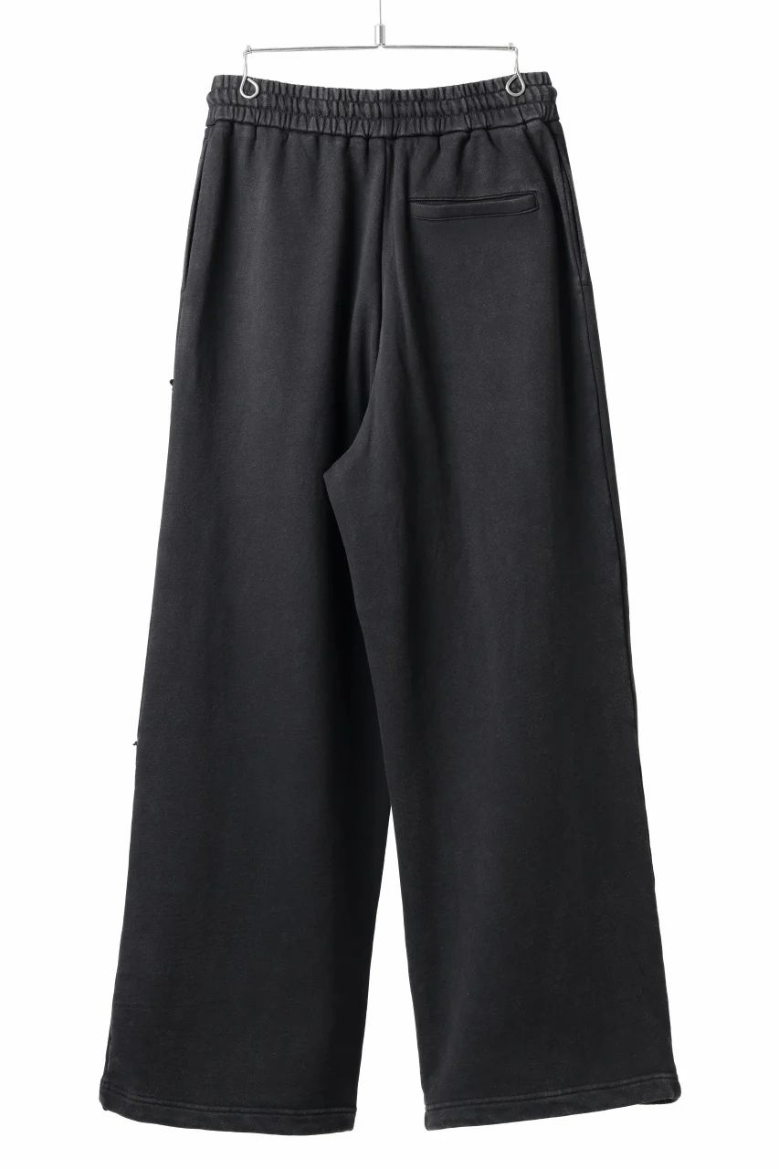 Feng Chen Wang PANELLED STRAIGHT SWEATPANTS (BLACK) - Image 19