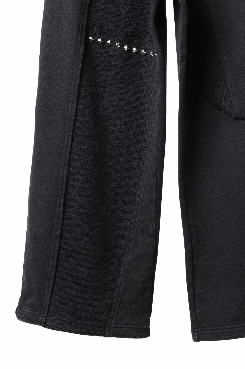Feng Chen Wang PANELLED STRAIGHT SWEATPANTS (BLACK) - Image 22