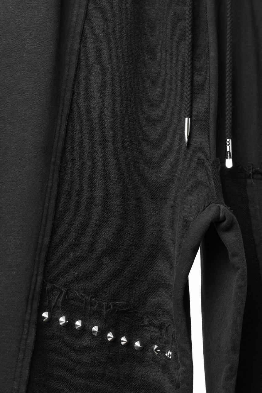 Feng Chen Wang PANELLED STRAIGHT SWEATPANTS (BLACK) - Image 23