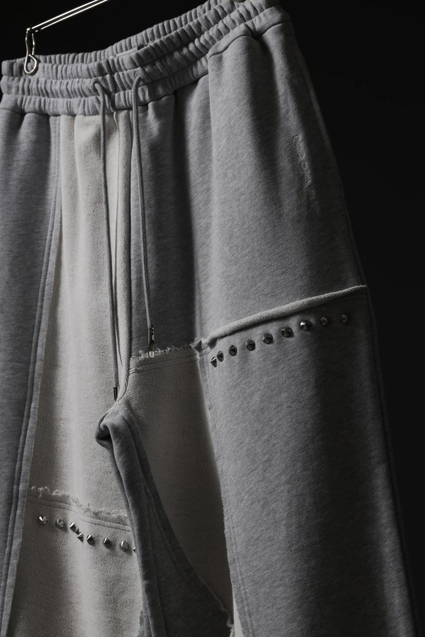 Feng Chen Wang PANELLED STRAIGHT SWEATPANTS (GREY) - Image 37