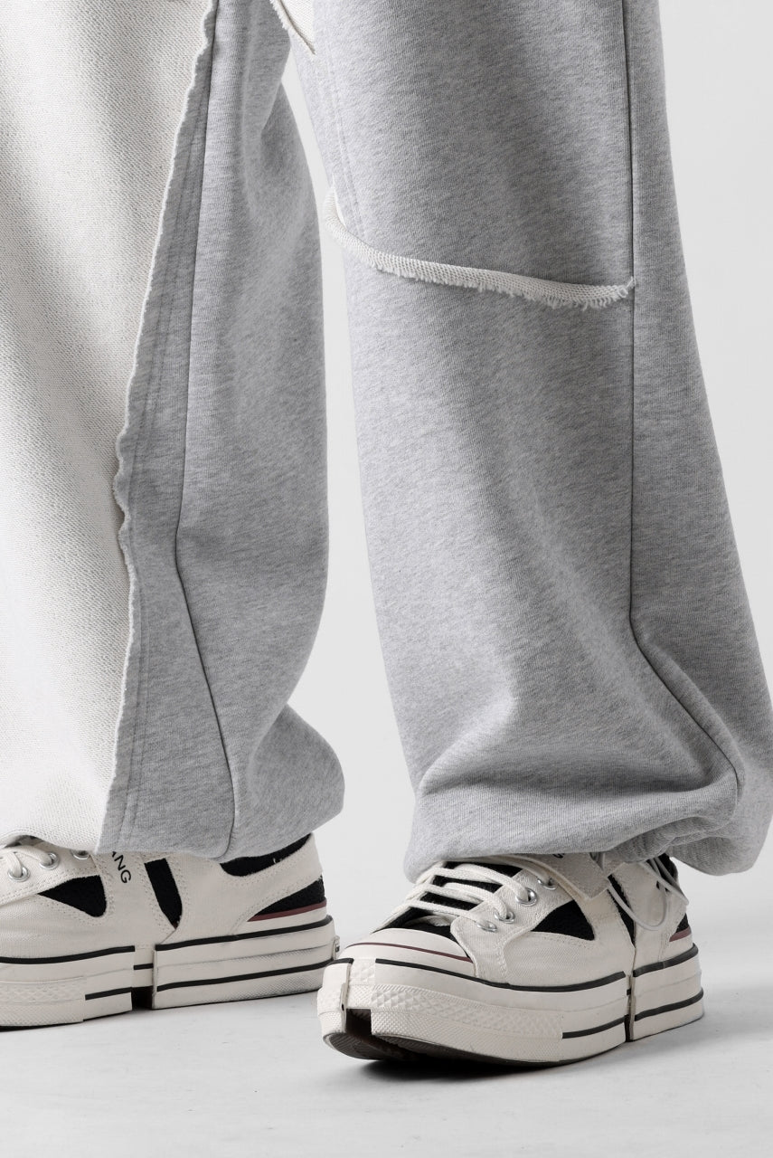 Feng Chen Wang PANELLED STRAIGHT SWEATPANTS (GREY) - Image 40