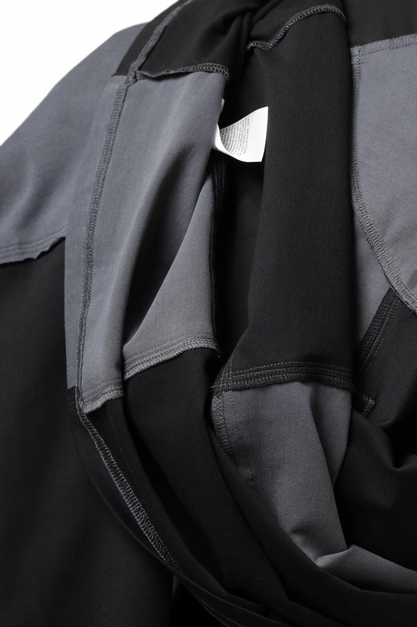 Feng Chen Wang PANELLED TOPS (BLACK/GREY) - Image 15