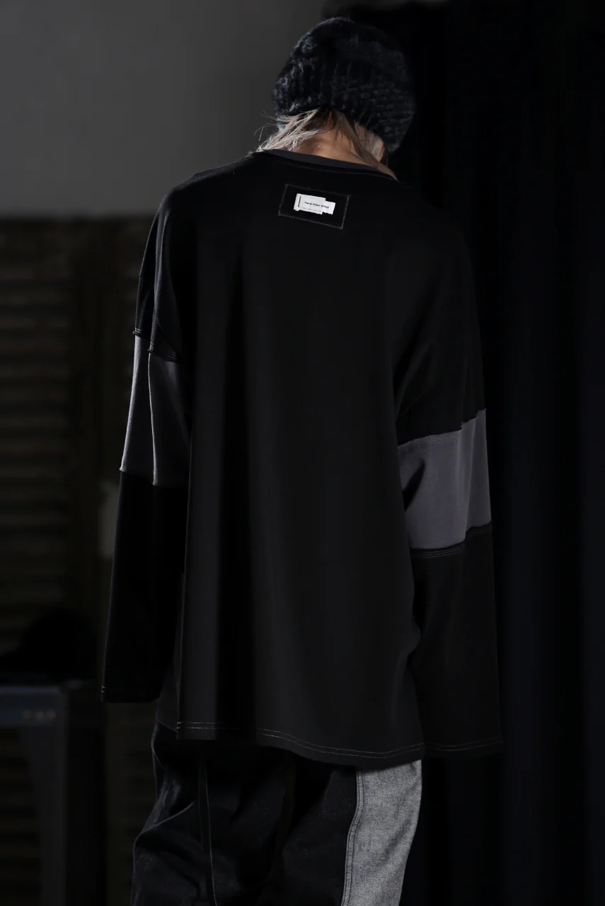 Feng Chen Wang PANELLED TOPS (BLACK/GREY) - Image 17