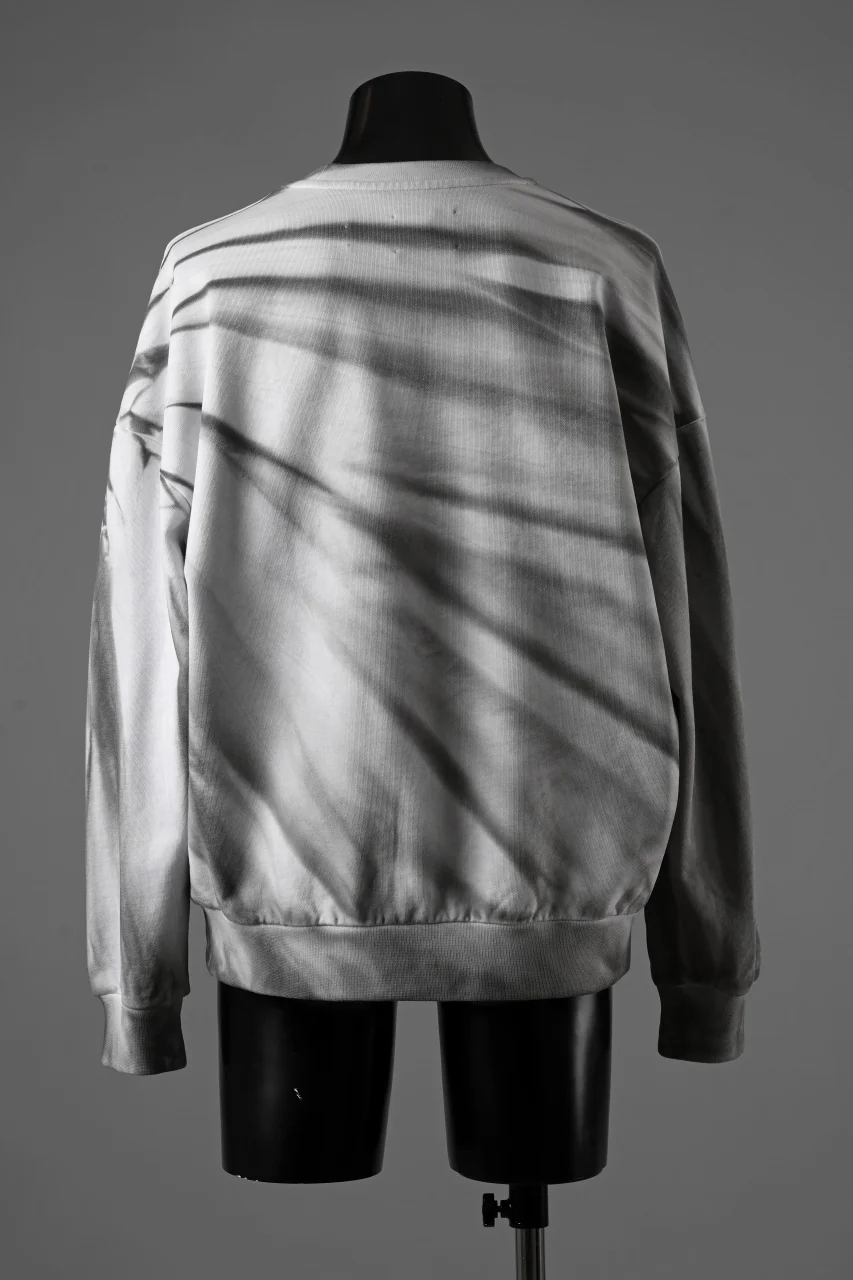 Feng Chen Wang TIE-DYED SWEATSHIRT (GREY/WHITE) - Image 15