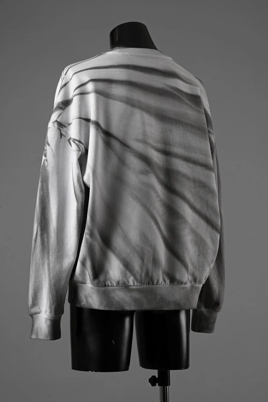 Feng Chen Wang TIE-DYED SWEATSHIRT (GREY/WHITE) - Image 16