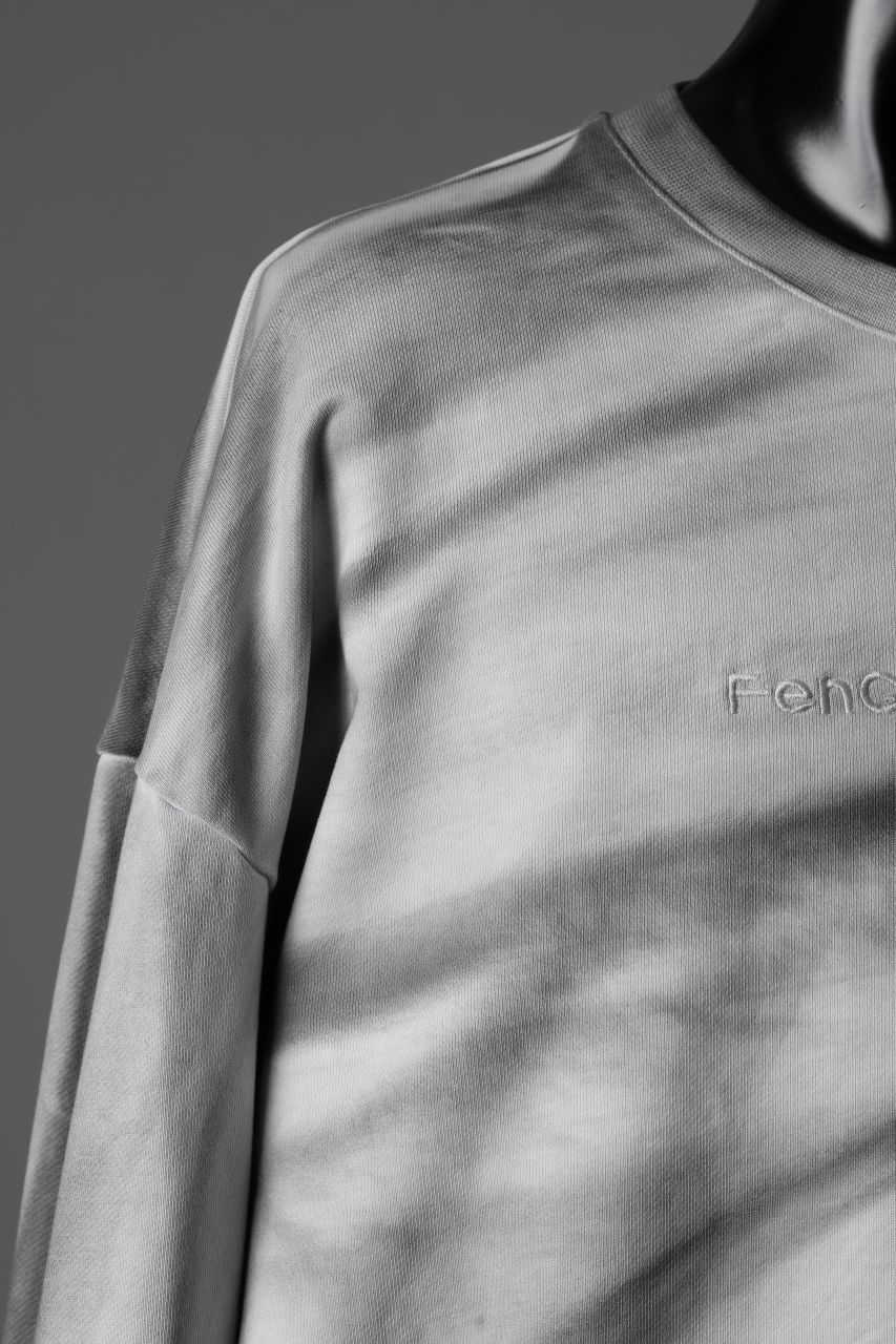 Feng Chen Wang TIE-DYED SWEATSHIRT (GREY/WHITE) - Image 19