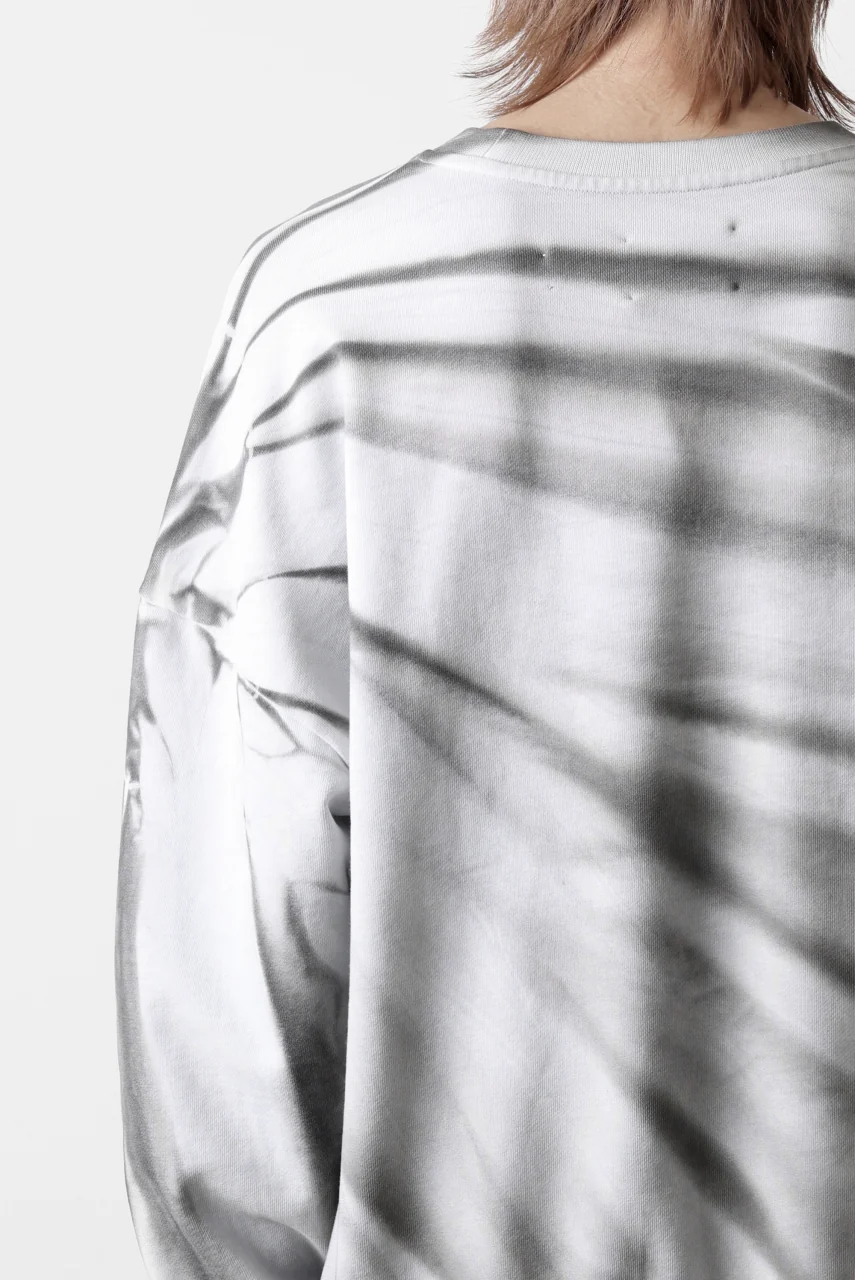 Feng Chen Wang TIE-DYED SWEATSHIRT (GREY/WHITE) - Image 31