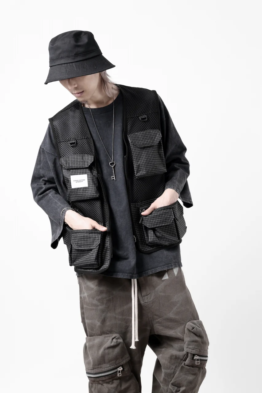 FINDERS KEEPERS®︎ AFTERMATH FK-UTILITY VEST / Dyneema®︎ (BLACK) - Image 12